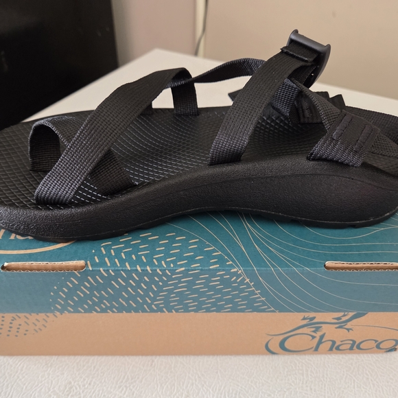 Chaco Black Strappy Sandals
